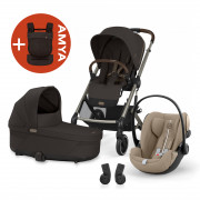 Balios 3in1 +AMYA - Chocolate Brown/Almond Beige Chocolate Brown/Almond Beige